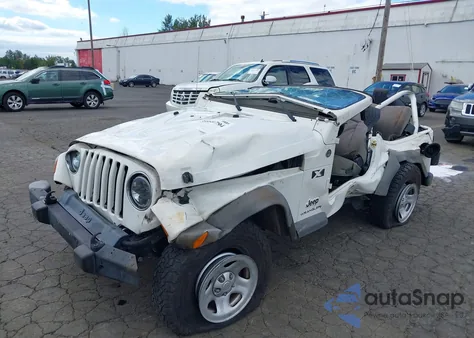 2005 Jeep Wrangler X from USA, damaged, VIN 1J4FA39S65P348486